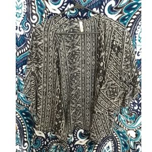Lightweight draped cardigan